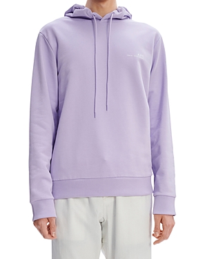 Apc Purple Item Hoodie In Violet