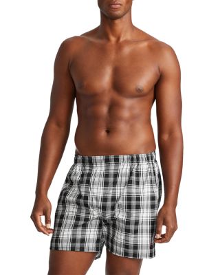 Polo Ralph Lauren Classic Fit Woven Boxers, Pack of 3