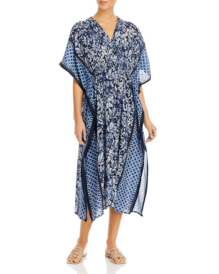 Echo Batik Floral Maxi Dress Swim Cover-Up | Bloomingdale's