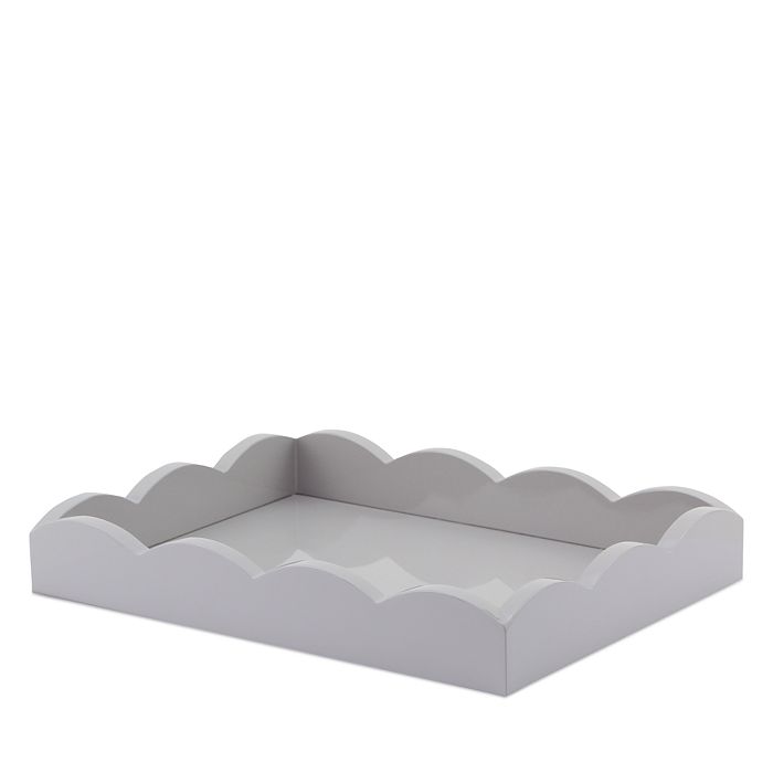 mobiel poeder overhandigen Addison Ross Small Lacquered Scalloped Tray | Bloomingdale's