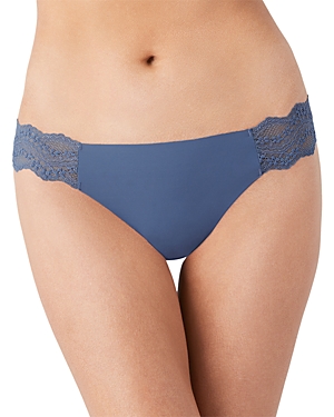 B.tempt'd By Wacoal B.bare Thong In Vintage Indigo
