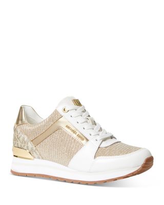 Michael michael kors billie trainer lace up sneakers online