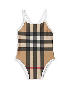 Burberry - Unisex Check Nylon Swimsuit - Baby