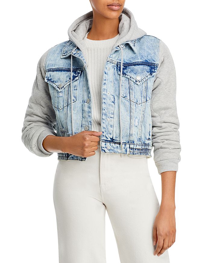 Blanknyc top hooded jacket