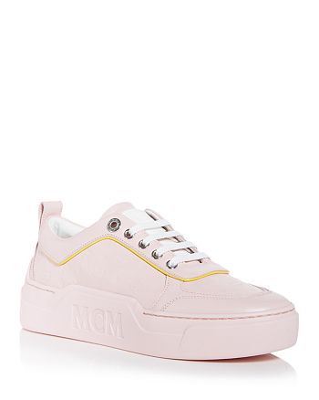 mcm women's skyward low top platform sneakers