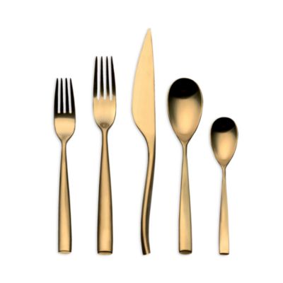 Mepra - Arte Oro Ice Flatware 5-Piece Place Setting