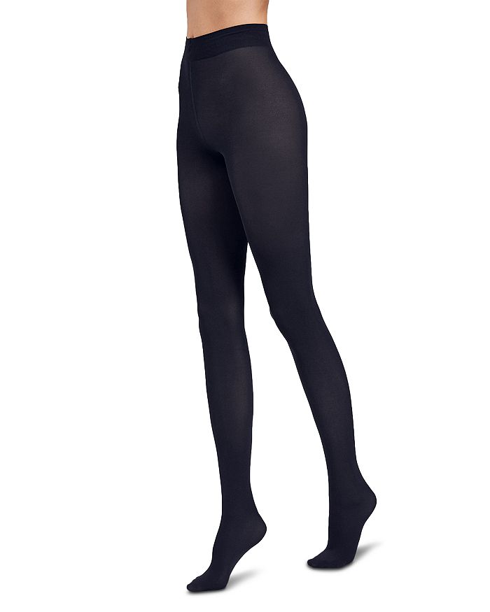 Womens Wolford navy Pure 50 Tights