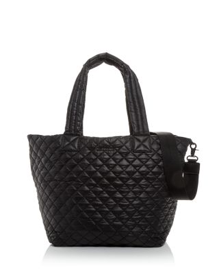 Medium Quilted Nylon Metro Tote Deluxe