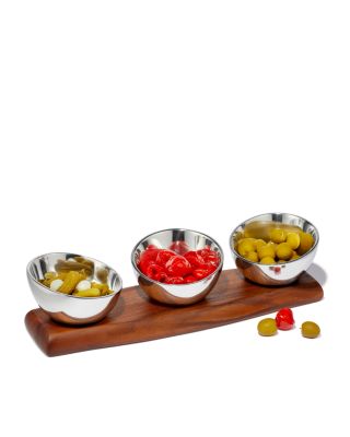Luna Triple Condiment Bowl - Exclusive