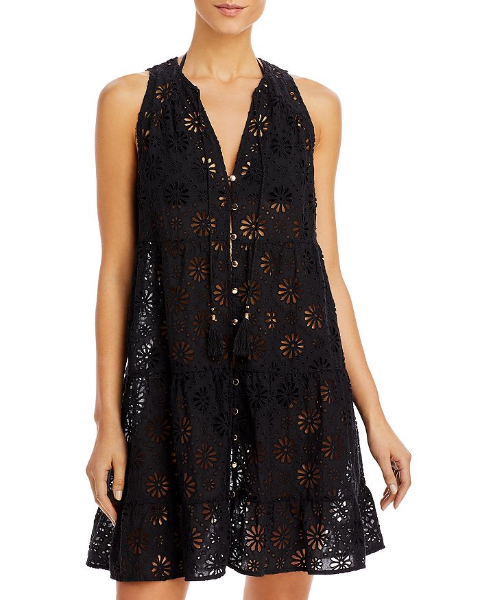 Shoshanna Cotton Daisy Eyelet Dress Bloomingdale s
