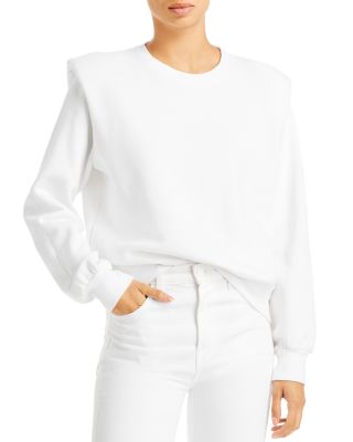 Sundry Padded Shoulder Sweatshirt Bloomingdale s