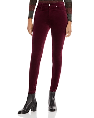 AG FARRAH VELVET SKINNY JEANS IN RICH MERCURY - 100% EXCLUSIVE,OSV1379