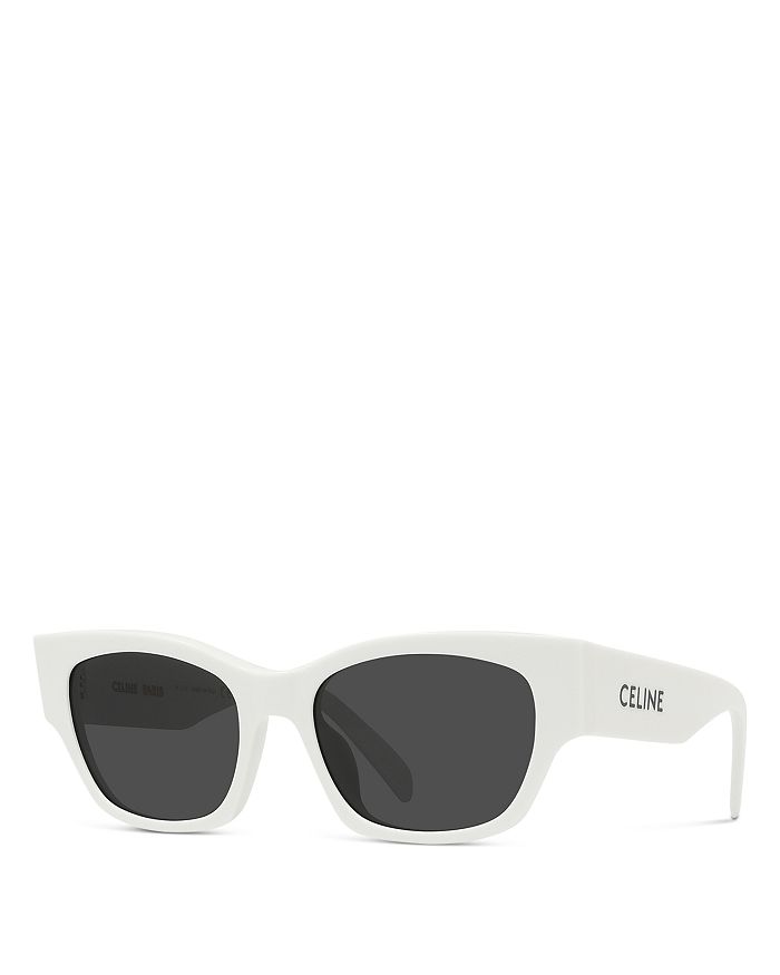 CELINE Monochroms Cat Eye Sunglasses, 54mm | Bloomingdale's