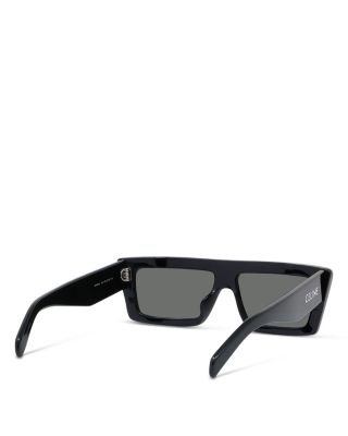 Monochroms Rectangular Sunglasses, 57mm