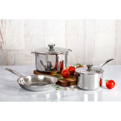 Signature Stainless Steel 10-Piece Cookware Set