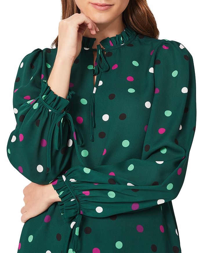 HOBBS LONDON Reena Dot Blouse | Bloomingdale's