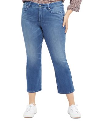 NYDJ Plus Marilyn Straight Ankle Jeans 