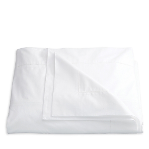 Shop Matouk Positano Hemstitch Wrinkle-free Duvet Cover, King In White