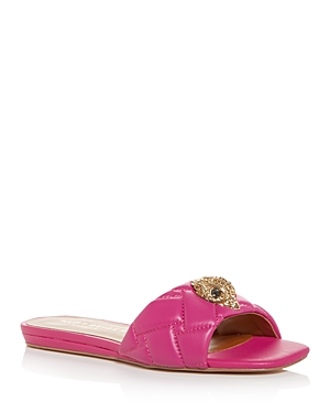Kurt Geiger Women's Kensington Slide Sandals In Bright Pink
