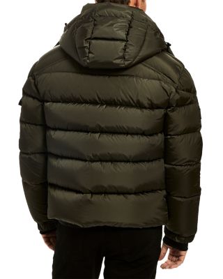 Matte Glacier Quilted Down Coat