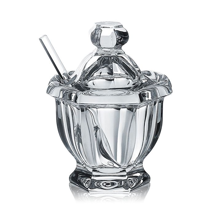 Baccarat - Small Jam Jar With Spoon
