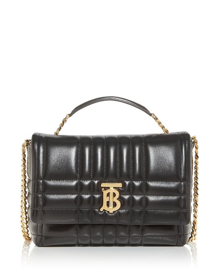 Burberry - Lola Small Quilted Leather Crossbody Bag