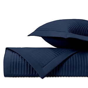 Home Treasures Channel Euro Quilted Sham Set In Navy