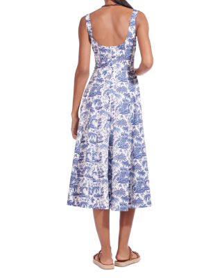 Wells Fit-and-Flare Midi Dress