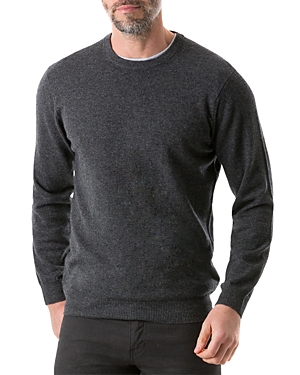 Shop Rodd & Gunn Queenstown Crewneck Sweater In Coal