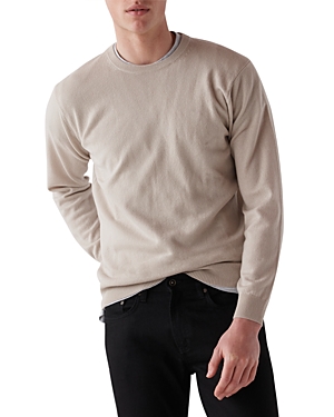 Shop Rodd & Gunn Queenstown Crewneck Sweater In Natural