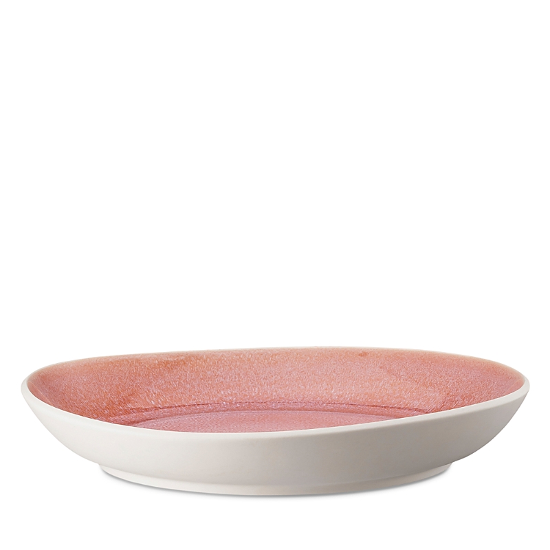 Rosenthal Junto Deep Plate In Rose Quartz