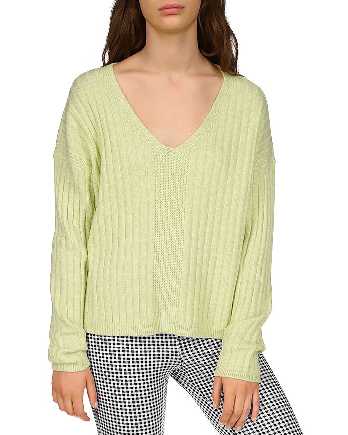 Sanctuary Be Back Later Ribbed Sweater | Bloomingdale's