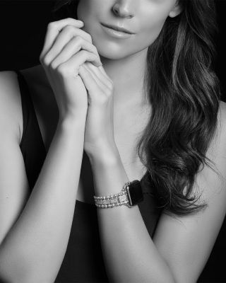 Smart Caviar 18K Gold Diamond Apple™ Watch Bracelet, 38mm-45mm