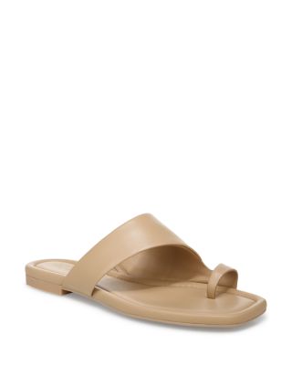brown slip on sandals