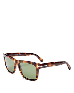 TOM FORD BUCKLEY SQUARE SUNGLASSES, 56MM