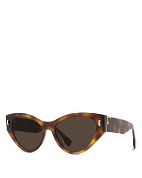 Fendi -  Cat Eye Sunglasses, 55mm