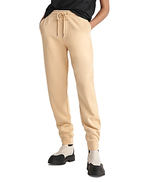 The Kooples Cotton Joggers In Brown