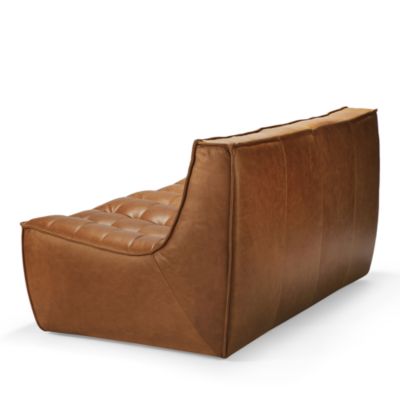 N701 Leather Two Seater Sofa