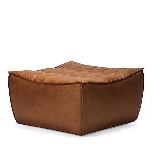 Ethnicraft N701 Footstool In Old Saddle Leather