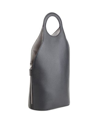 Leather Wine Tote