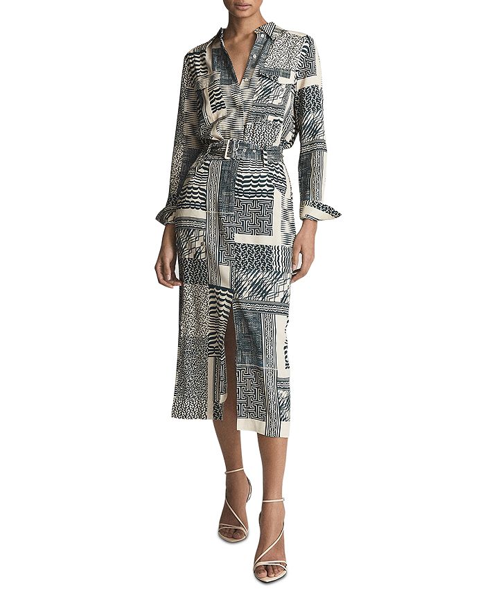 Reiss deals ditsy dress