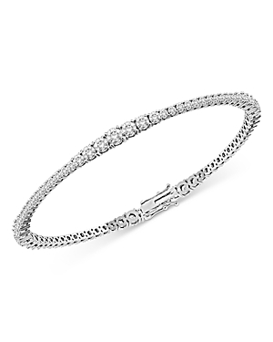 Bloomingdale's Diamond Graduated Tennis Bracelet In 14K White Gold, 3.0 Ct. T.W. - 100% Exclusive