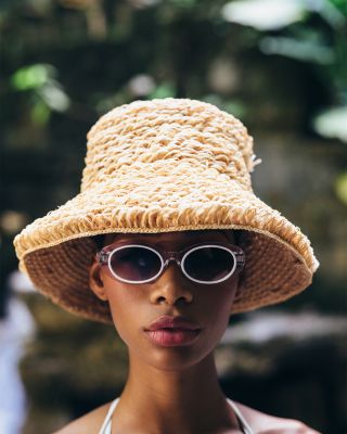 Cult Gaia Selma Raffia Hat | Bloomingdale display picture 1