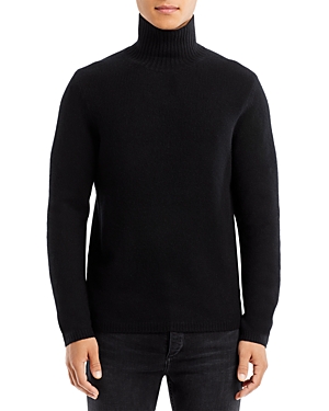 Vince Plush Cashmere Solid Regular Fit Turtleneck Sweater