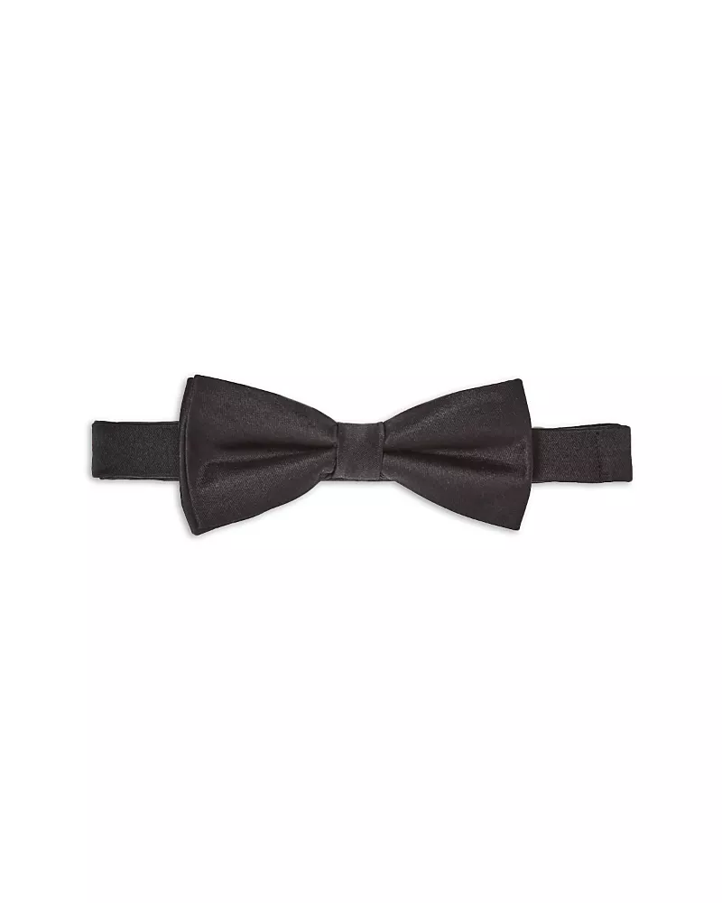 The Men's Store at Bloomingdale's Solid Silk Pretied Bow Tie - Exclusive