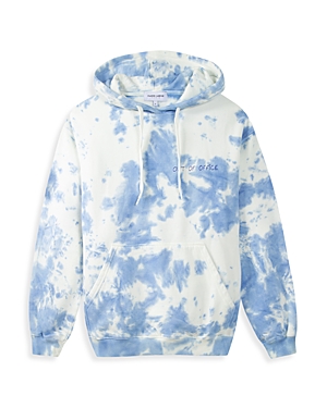 Maison Labiche Reaumur Out Of Office Organic Cotton Embroidered Tie Dyed Hoodie