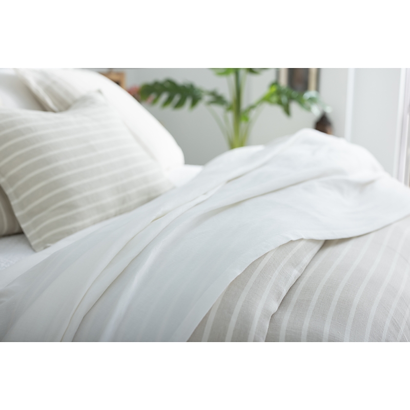 Lili Alessandra Raine Decorative Pillow, 20 X 36 In White