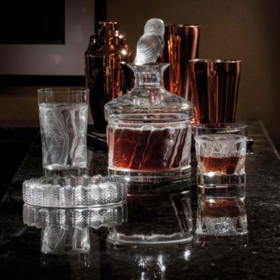 Owl Double Old Fashion Tumbler, Set of 2