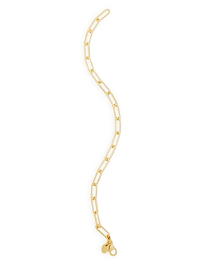 Argento Vivo Paperclip Link Bracelet In Gold