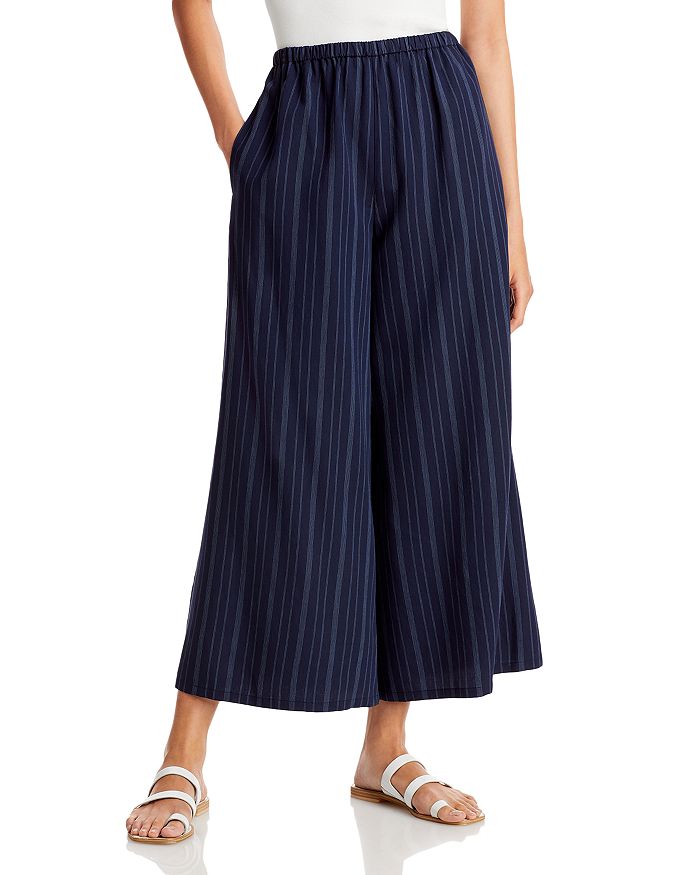 Vince Striped Wide Leg Pants | Bloomingdale's